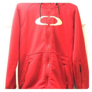 Red Oakley Sweater
